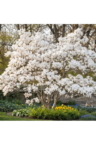 Магнолія Double Diamond біля вхідної зони